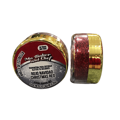 DIAMANTINA ROJO NAVIDAD 7 G MA BAKER AND CHEF