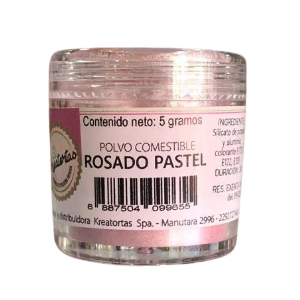 MATIZADOR ROSADO PASTEL 5G KREATORTAS 1