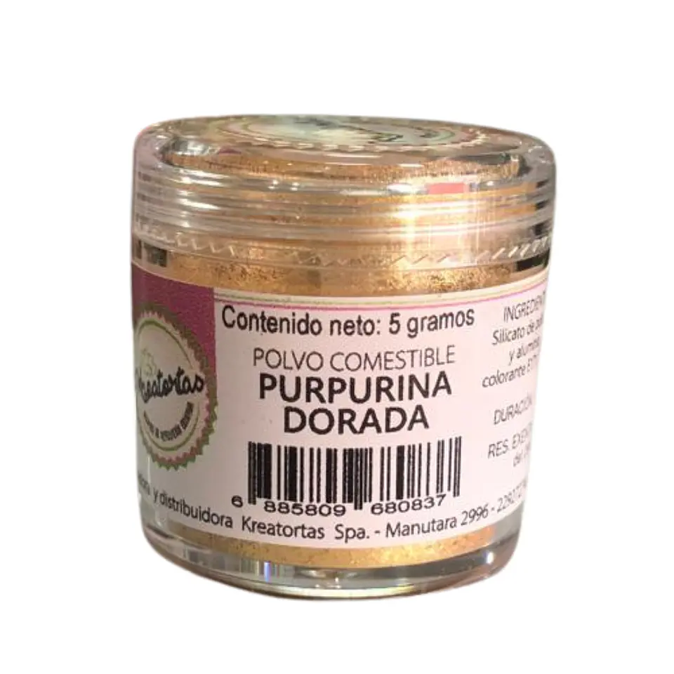 PURPURINA DORADA 5G KREATORTAS 1