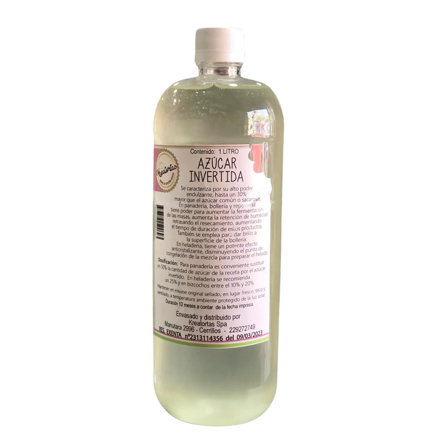 AZUCAR INVERTIDA 1 LT KREATORTA 1