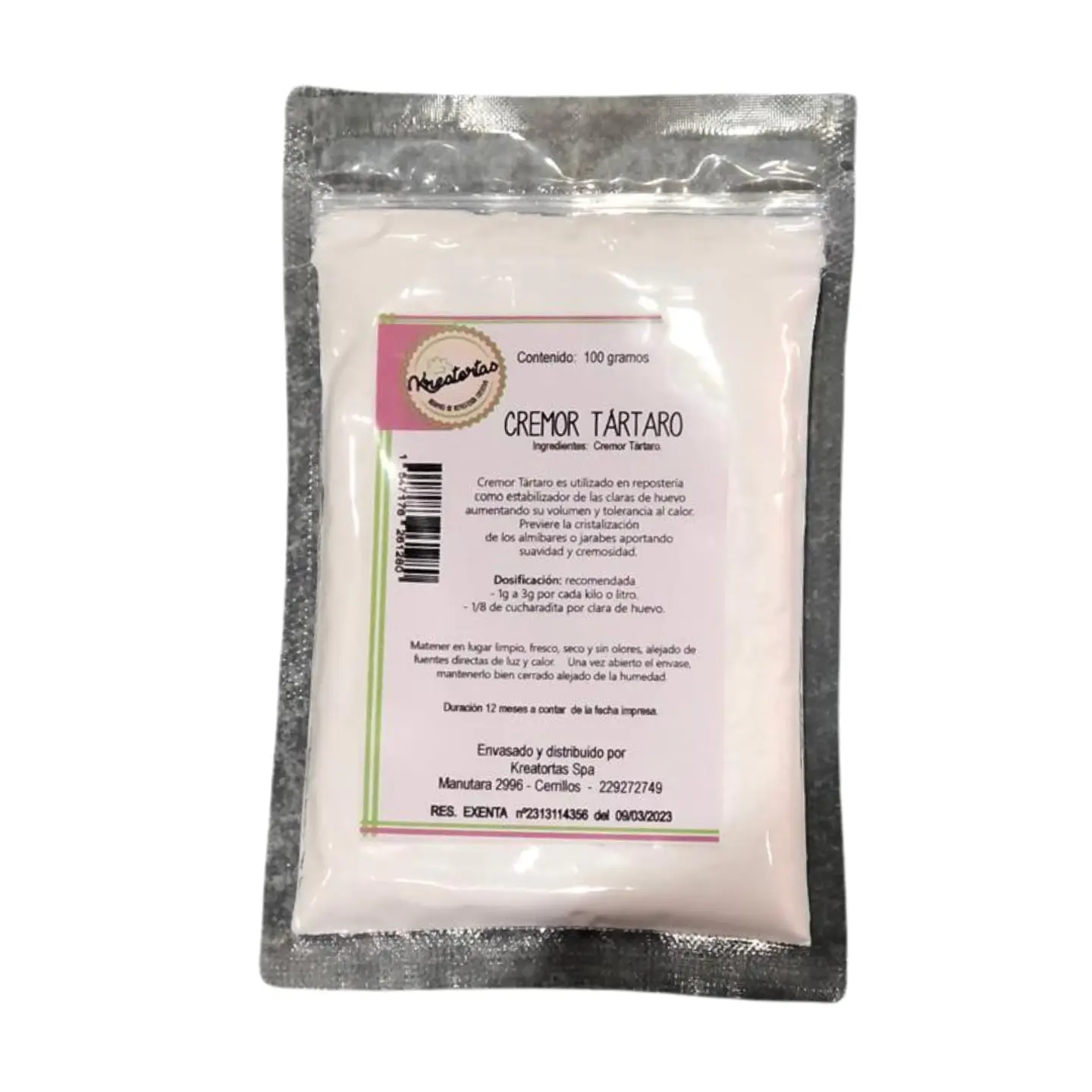 CREMOR TARTARO 100 G. KREATORTA 1