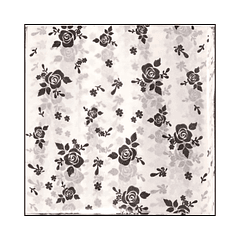 PAPEL ALFAJOR CORAZONES Y FLORES