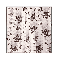 PAPEL ALFAJOR CORAZONES Y FLORES