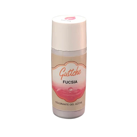 COLORANTE GEL GOTAS FUCSIA 20GR