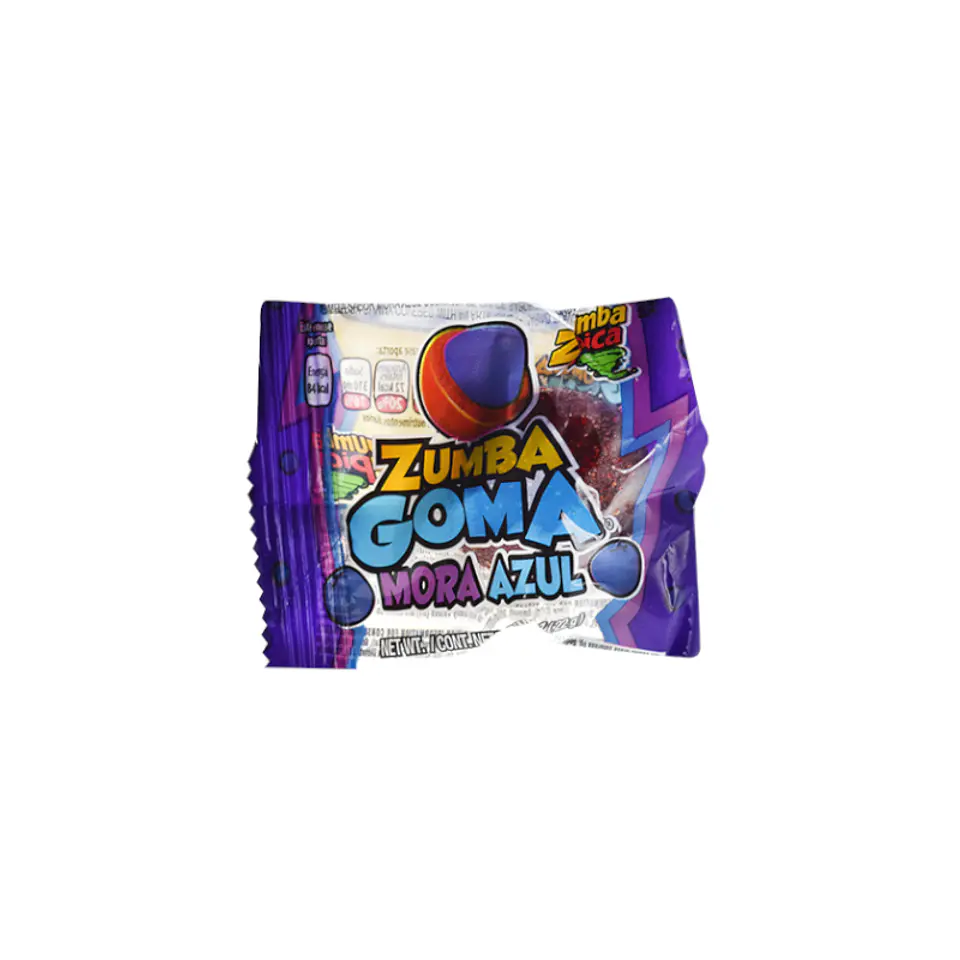 ZUMBA GOMA MORA AZUL DULCE MEXICANO 1