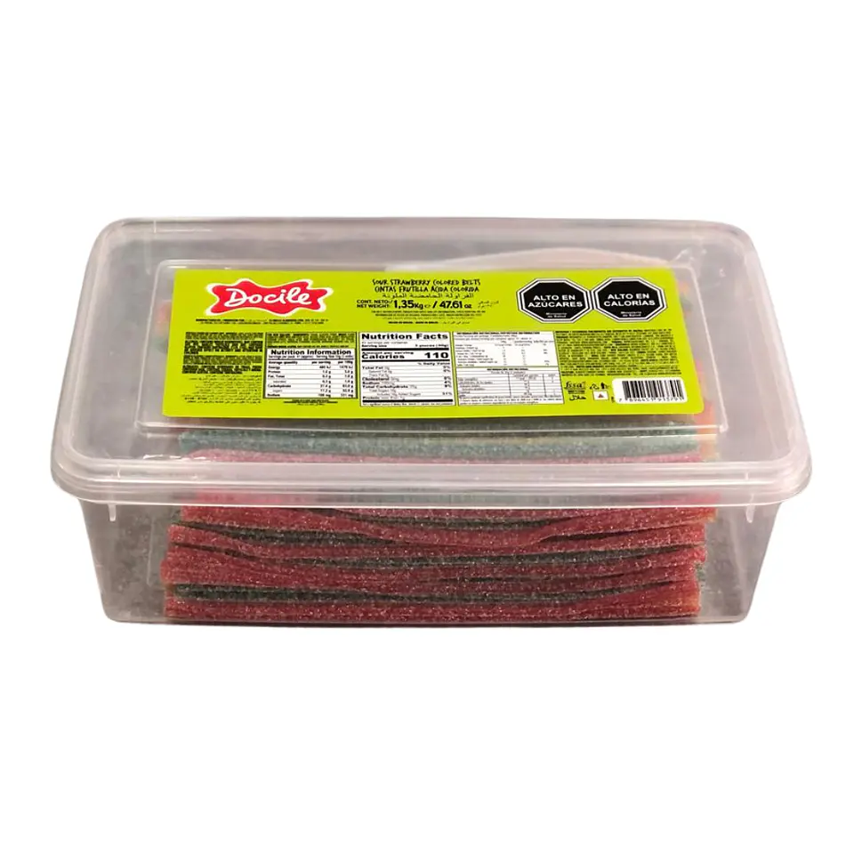 CINTAS ACIDA COLORIDA DOCILE 1.35 KG 1