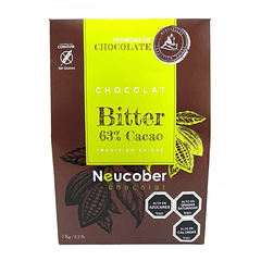 CHOCOLATE BITTER 63% CACAO 1 KG NEUCOBER
