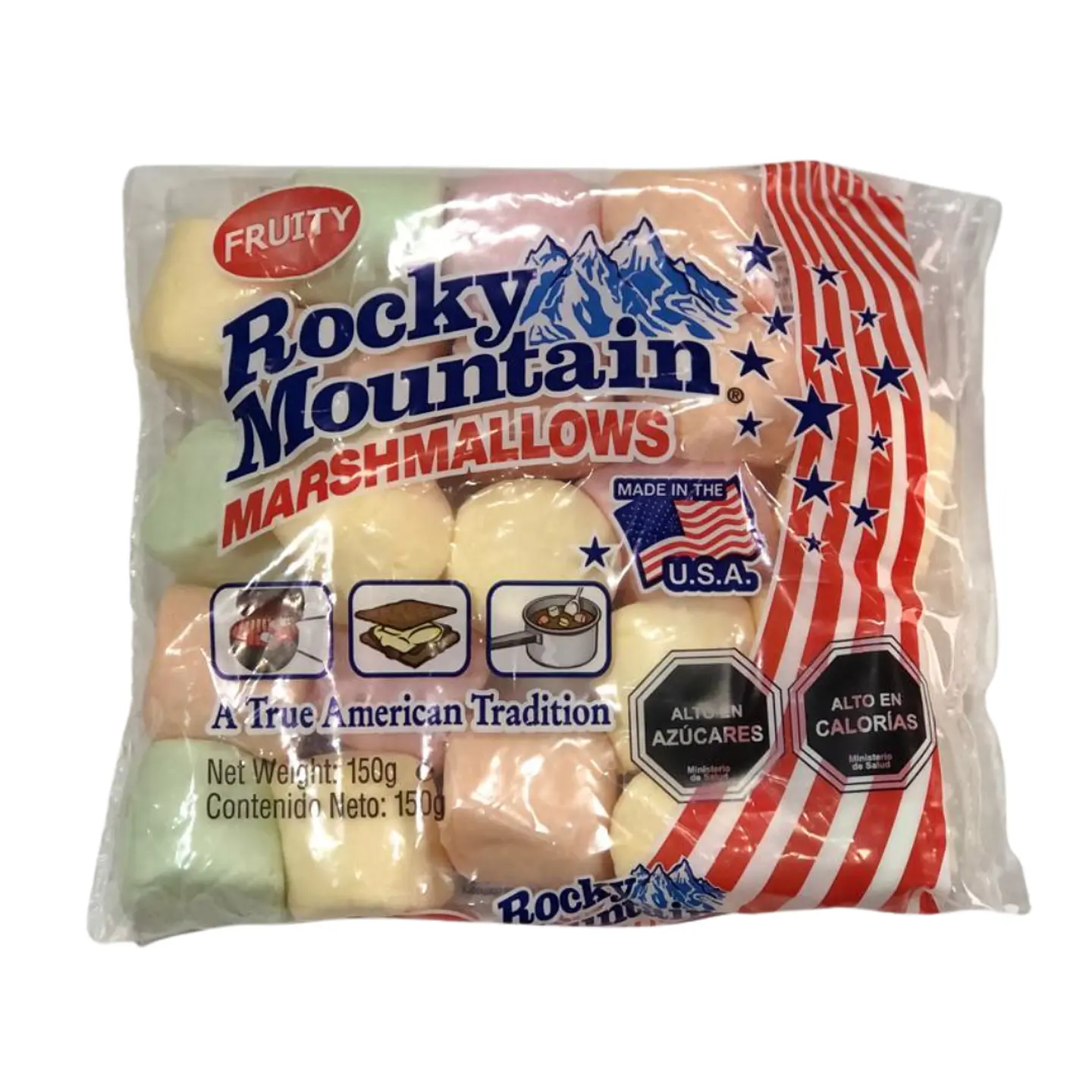 MARSHMALLOWS FRUITY 150GR 1