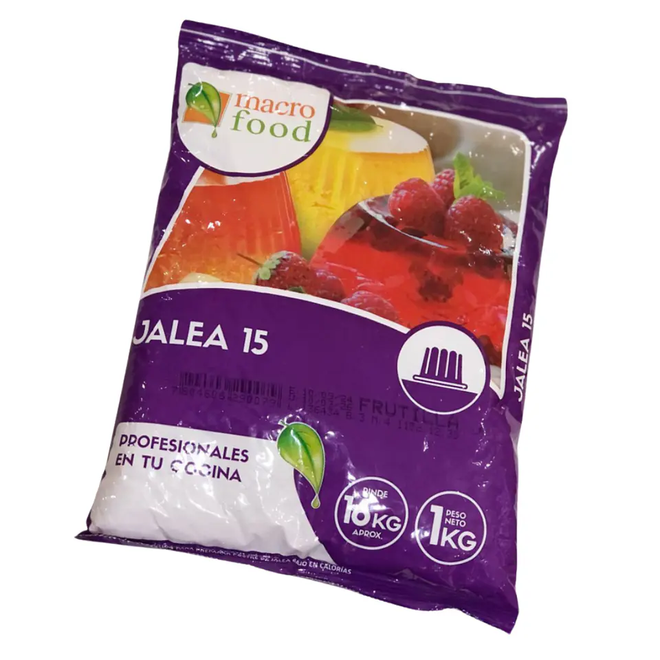 JALEA SABOR FRUTILLA MACRO FOOD 1 KG. 1