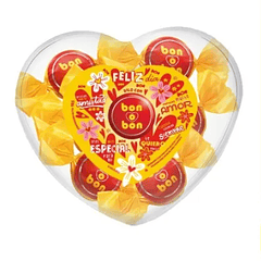 BON O BON CORAZON ACRILICO 15X7U. 150GR