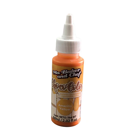 CHOCOCOLOR AMARILLO 60ML MA BAKER AND CHEF 