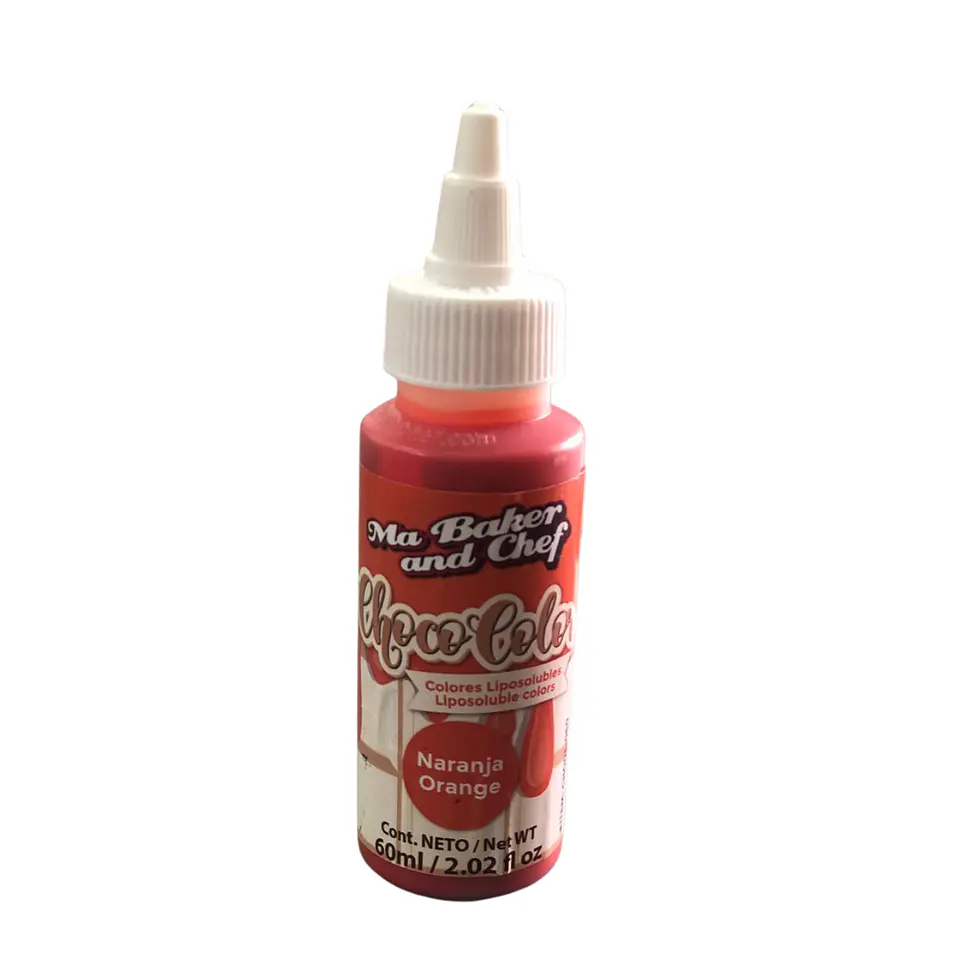 CHOCOCOLOR NARANJA 60ML MA BAKER AND CHEF 1