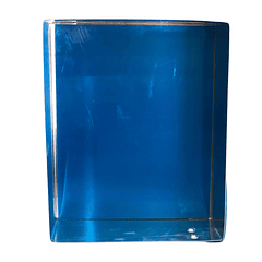 MOLDE DE BIZCOCHO RECTANGULAR ALUM DESMONTABLE 20X25X8 CM