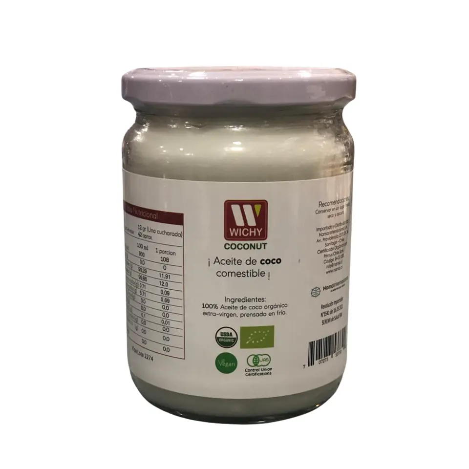 VIRGIN COCONUT OIL 500ML WICHY 3