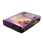 CAJA HALLOWEEN 6 ALFAJORES MORADA 2