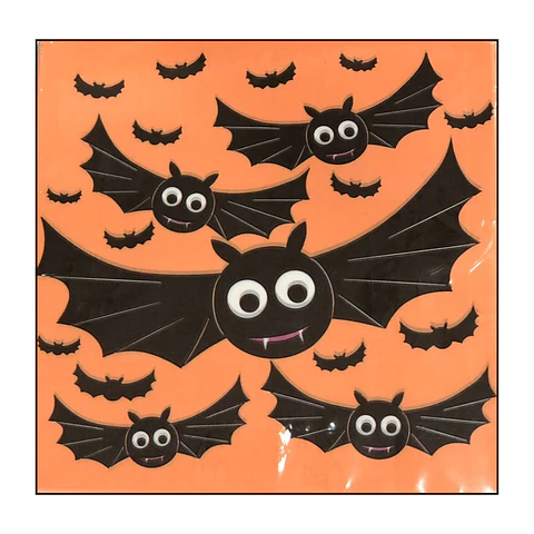 PAPEL ALFAJOR HALLOWEEN DISEÑO MURCIELAGO