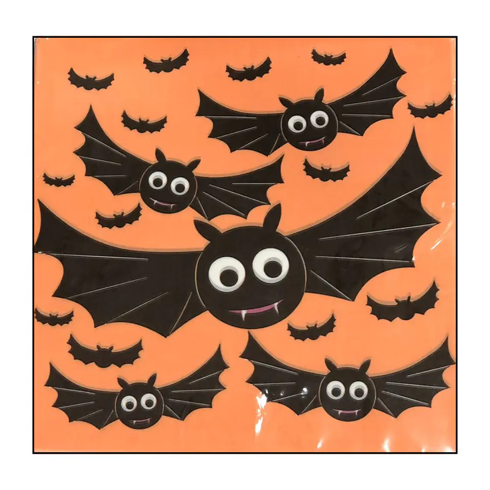 PAPEL ALFAJOR HALLOWEEN DISEÑO MURCIELAGO 1