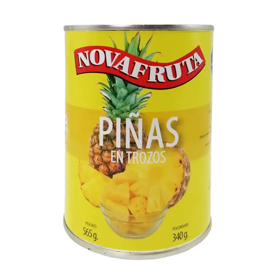 PIÑA TROZOS NOVA FRUTTA 565 G 1