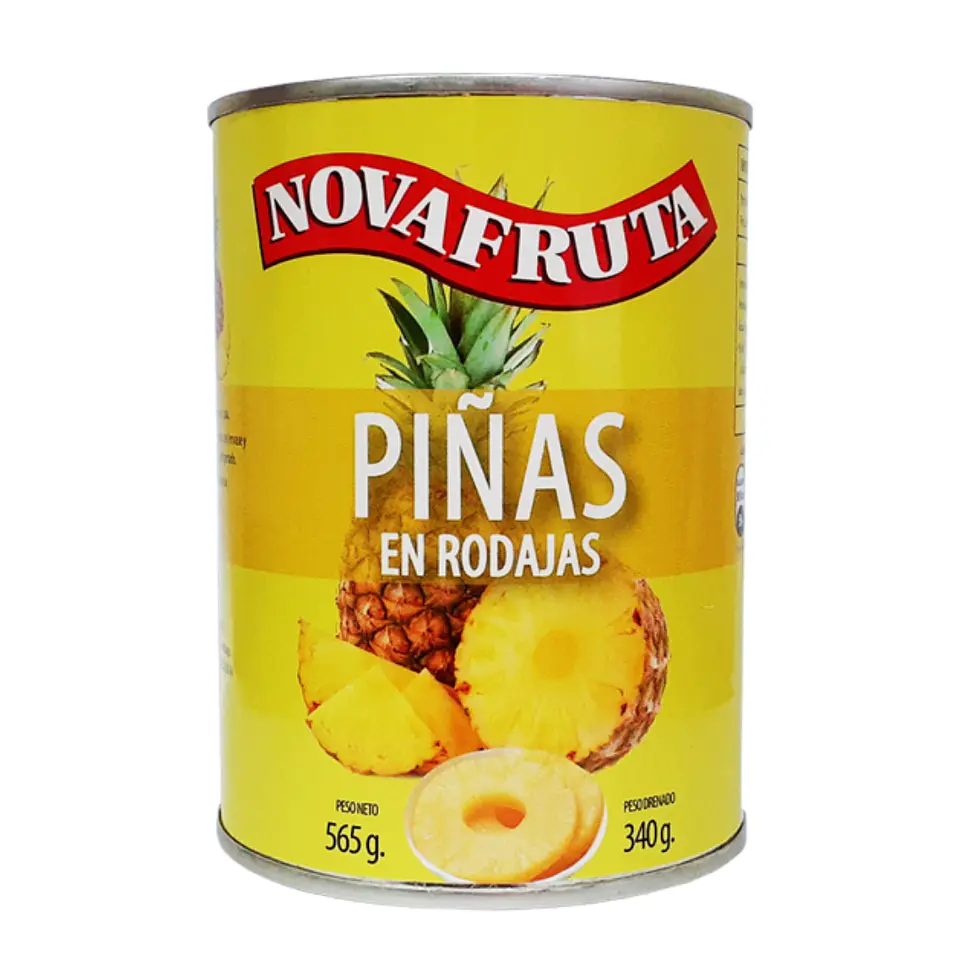 PIÑA RODAJAS NOVA FRUTTA 565 G 1