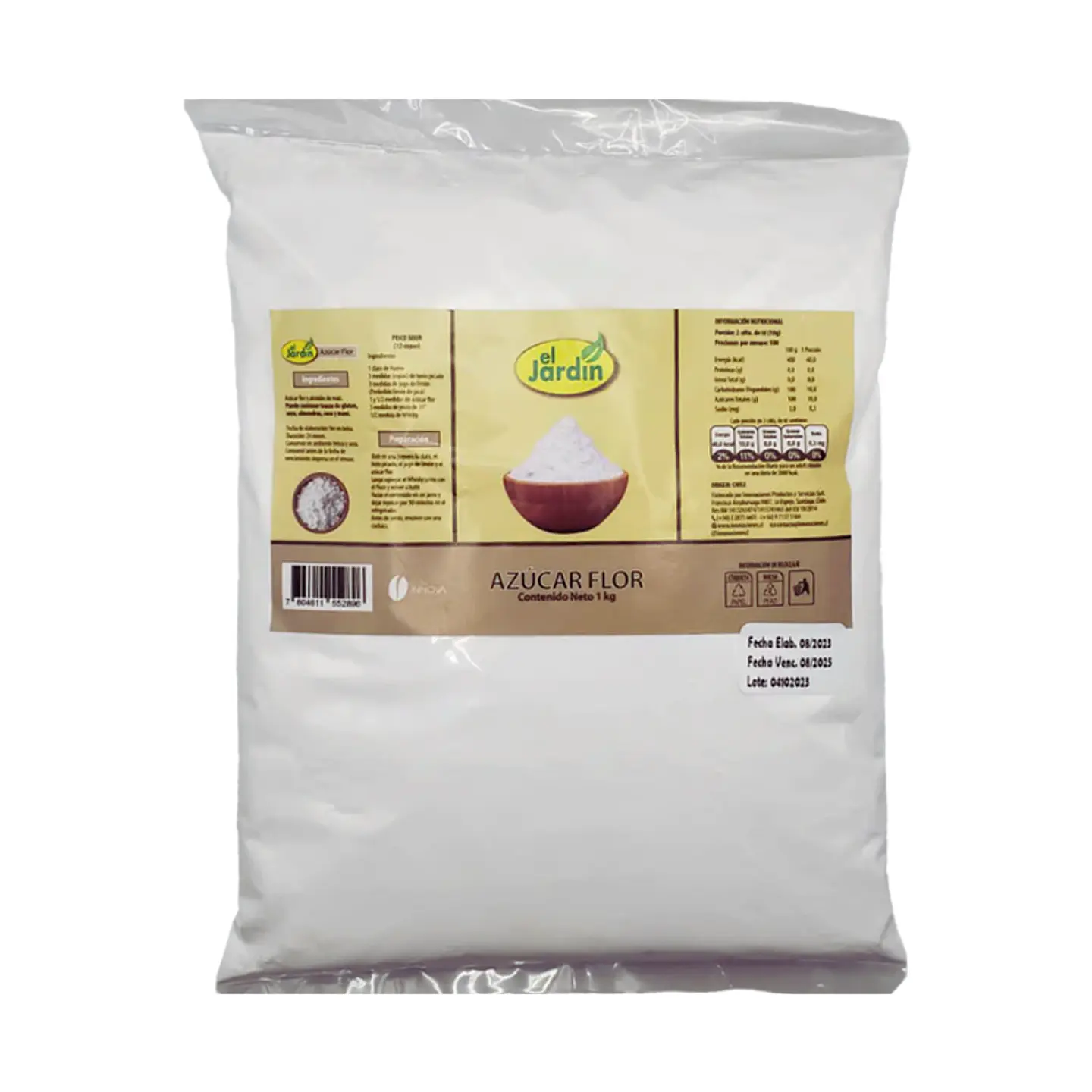 AZÚCAR FLOR EL JARDÍN 1 KG 1