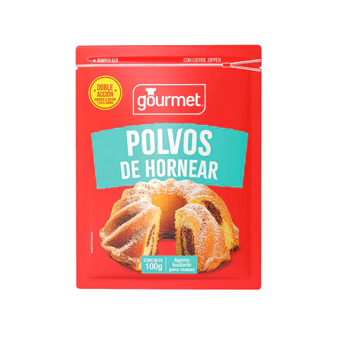 POLVO DE HORNEAR 100GR GOURMET