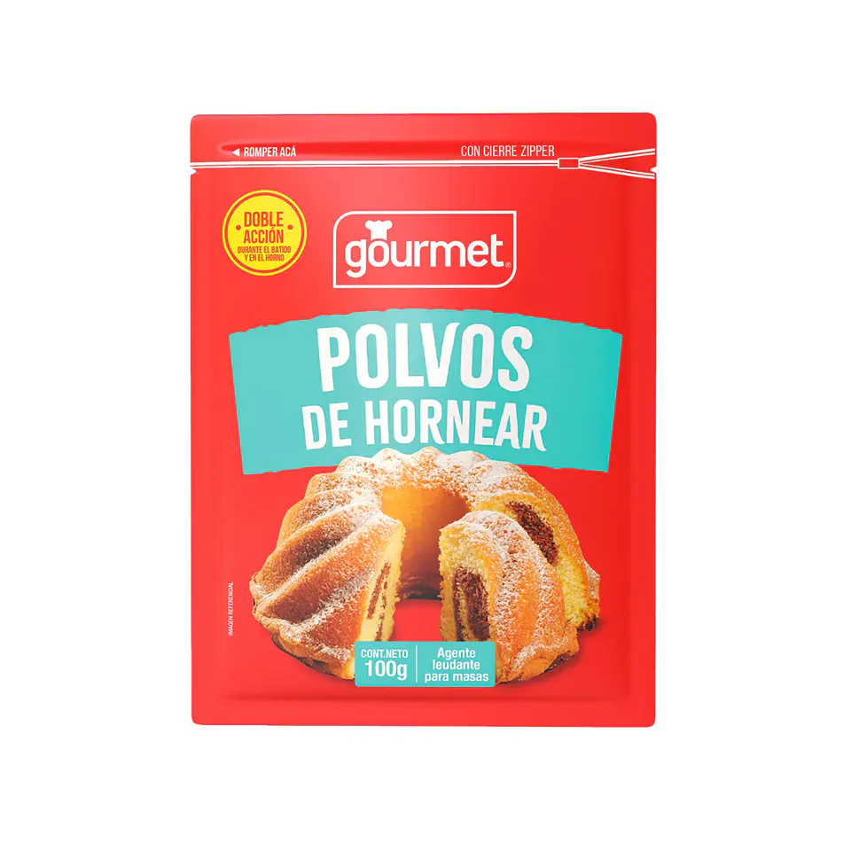 POLVO DE HORNEAR 100GR GOURMET 1
