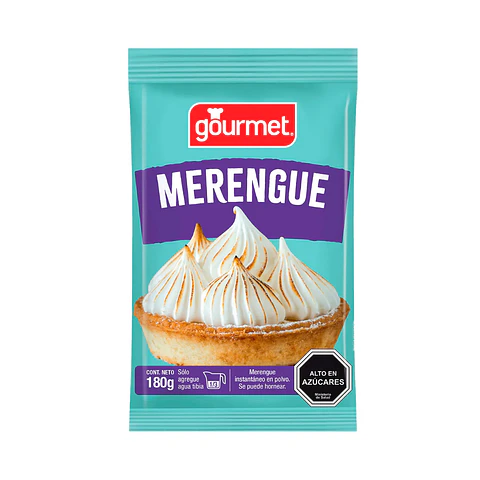 MERENGUE EN POLVO 180GR GOURMET