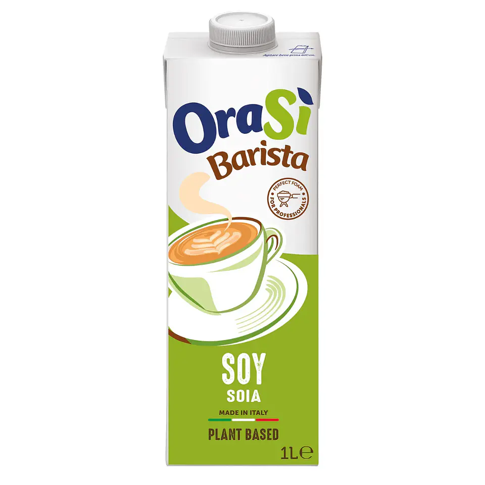 LECHE DE SOYA 1LT ORASI BARISTA 1