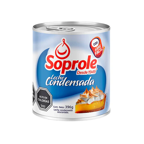 LECHE CONDENSADA SOPROLE 396 G.