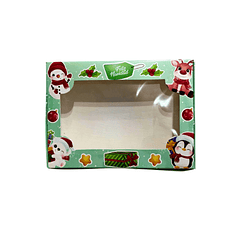 CAJA NAVIDEÑA 6 ALFAJORES DISEÑO PASCUERO