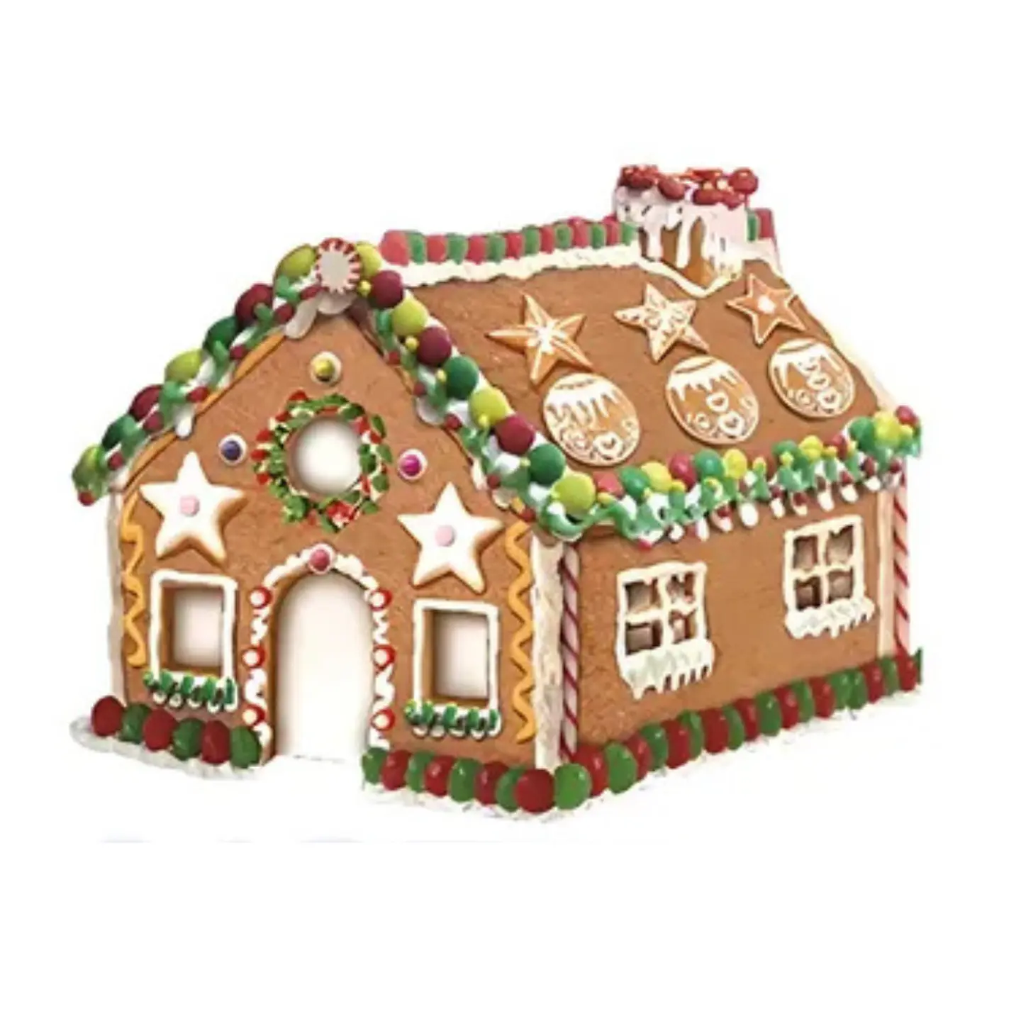 CORTADOR GALLETA CASA NAVIDAD 3D 10PCS 2