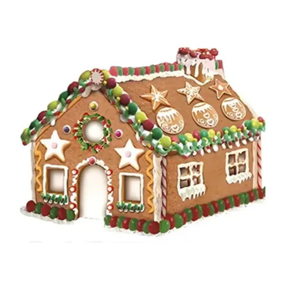 CORTADOR GALLETA CASA NAVIDAD 3D 10PCS 2