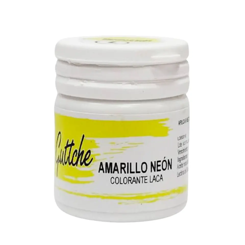 COLORANTE LACA AMARILLO NEON 15GR 1