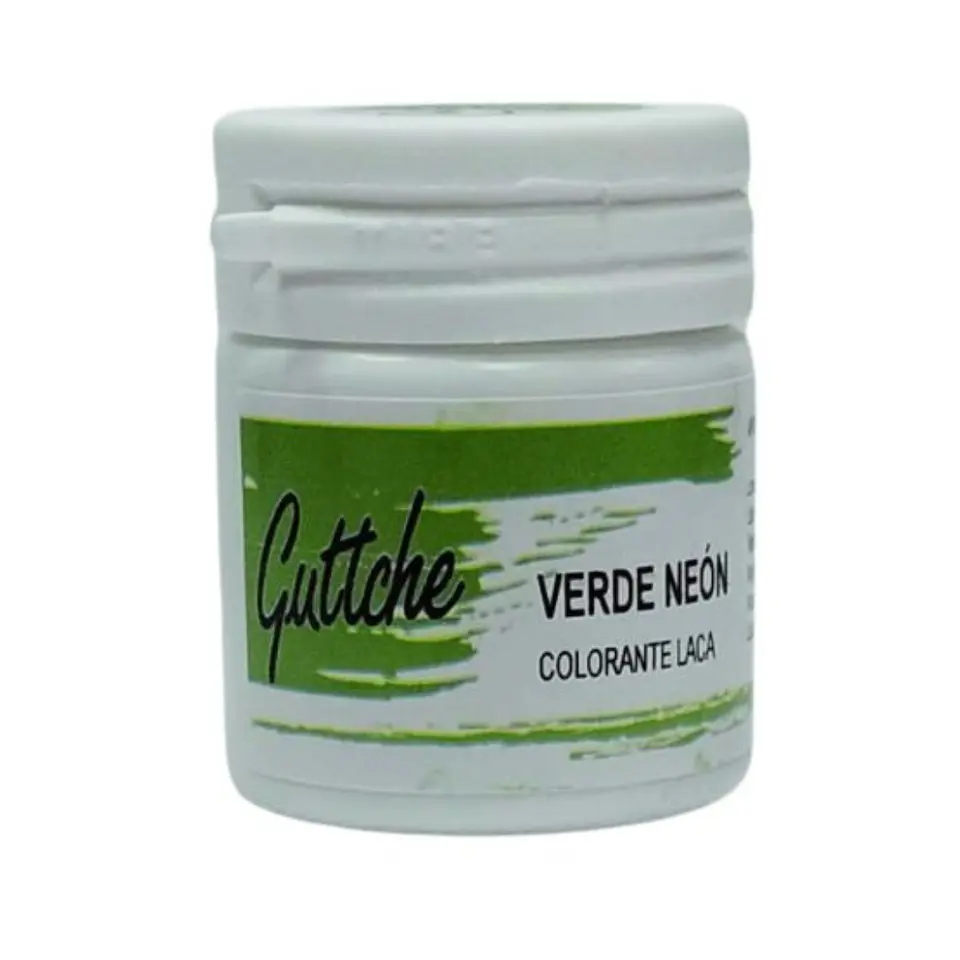 COLORANTE LACA VERDE NEON 15GR 1