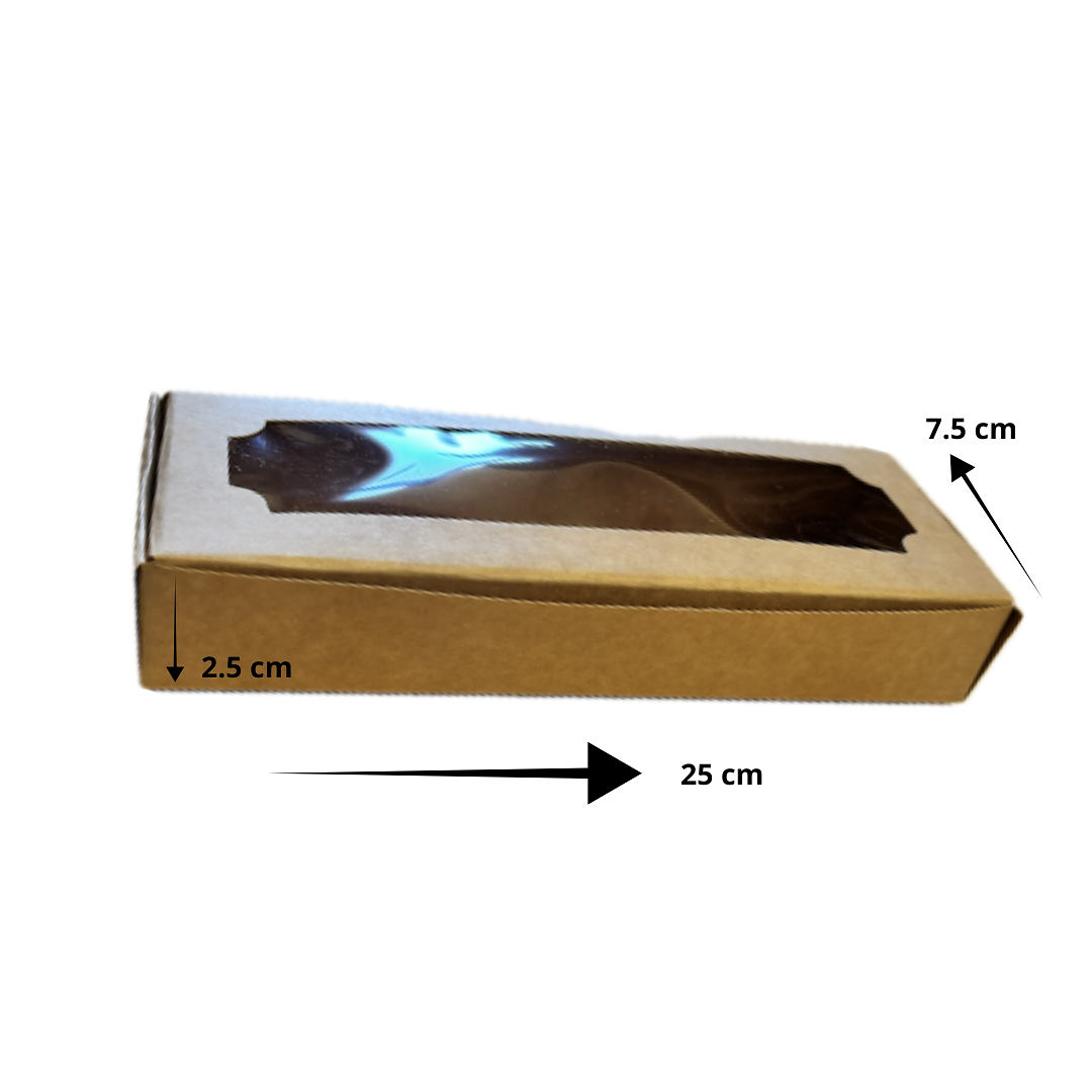 CAJA 4 ALFAJORES RECTANGULAR CARTON CAFE  2