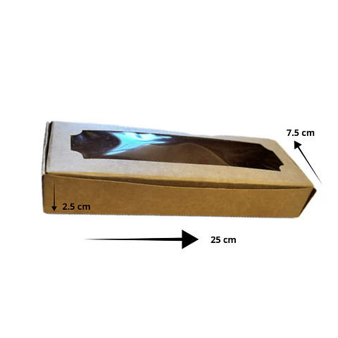 CAJA 4 ALFAJORES RECTANGULAR CARTON CAFE