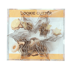 CORTADOR DE GALLETAS COPO DE NIEVE 5PCS 