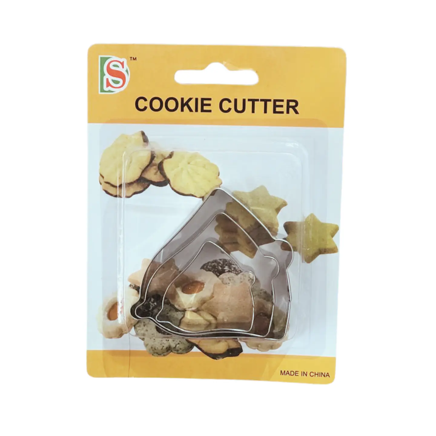 CORTADOR DE GALLETAS CAMPANA 3PCS 1
