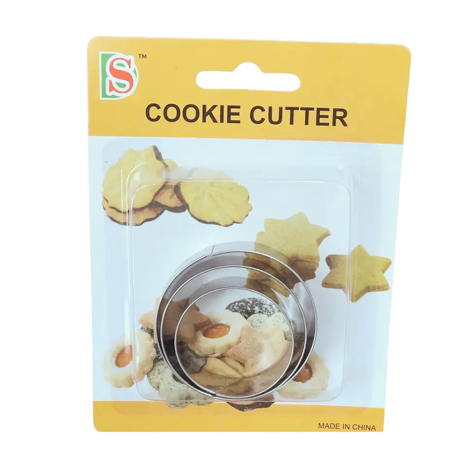 CORTADOR DE GALLETAS CIRCULO 3PCS 1