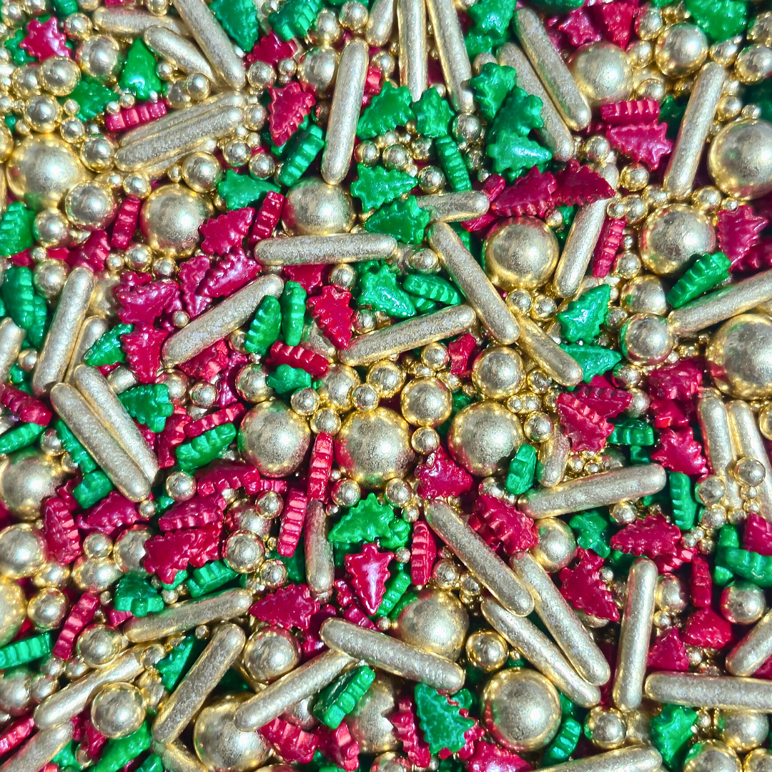 MIX SPRINKLES NAVIDEÑO PERLA Y ARBOLITO 30 G 