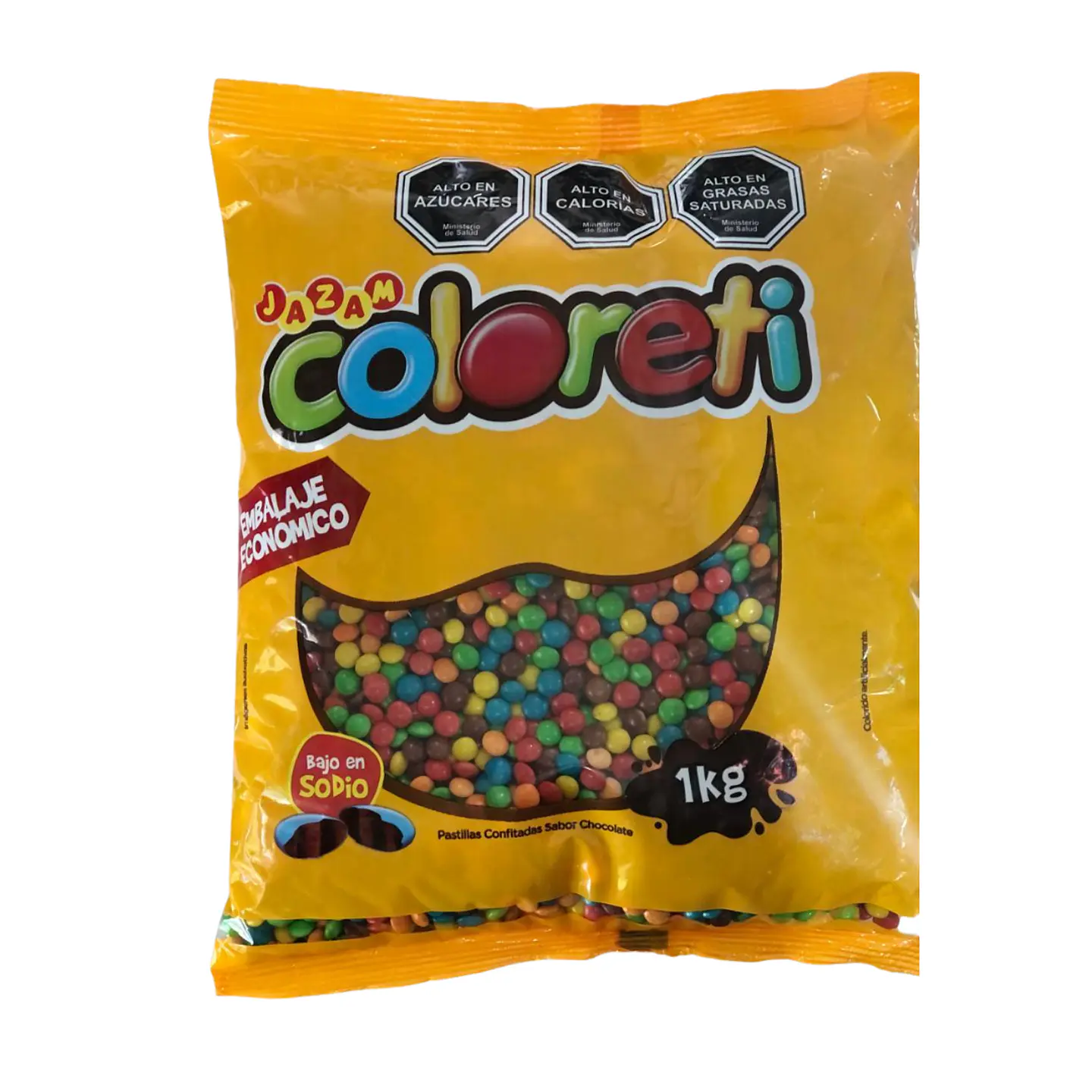 CROCANTE DE CHOCOLATE GRANULETI 1KG COLORETI  1
