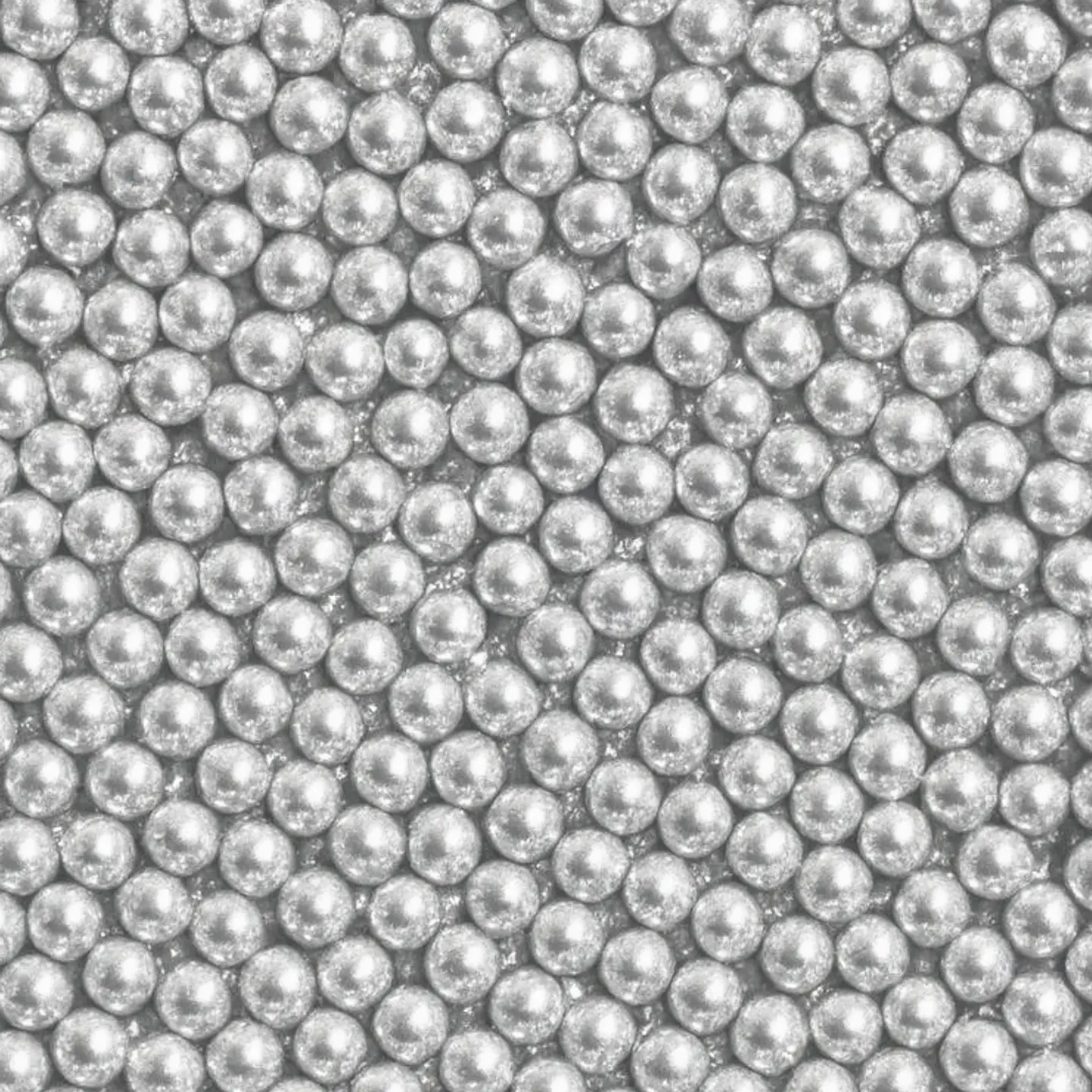 PERLA BRILLO 6 MM PLATEADA 30 G 1