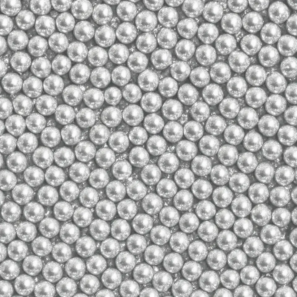 PERLA BRILLO 4 MM PLATEADA 30 G 1