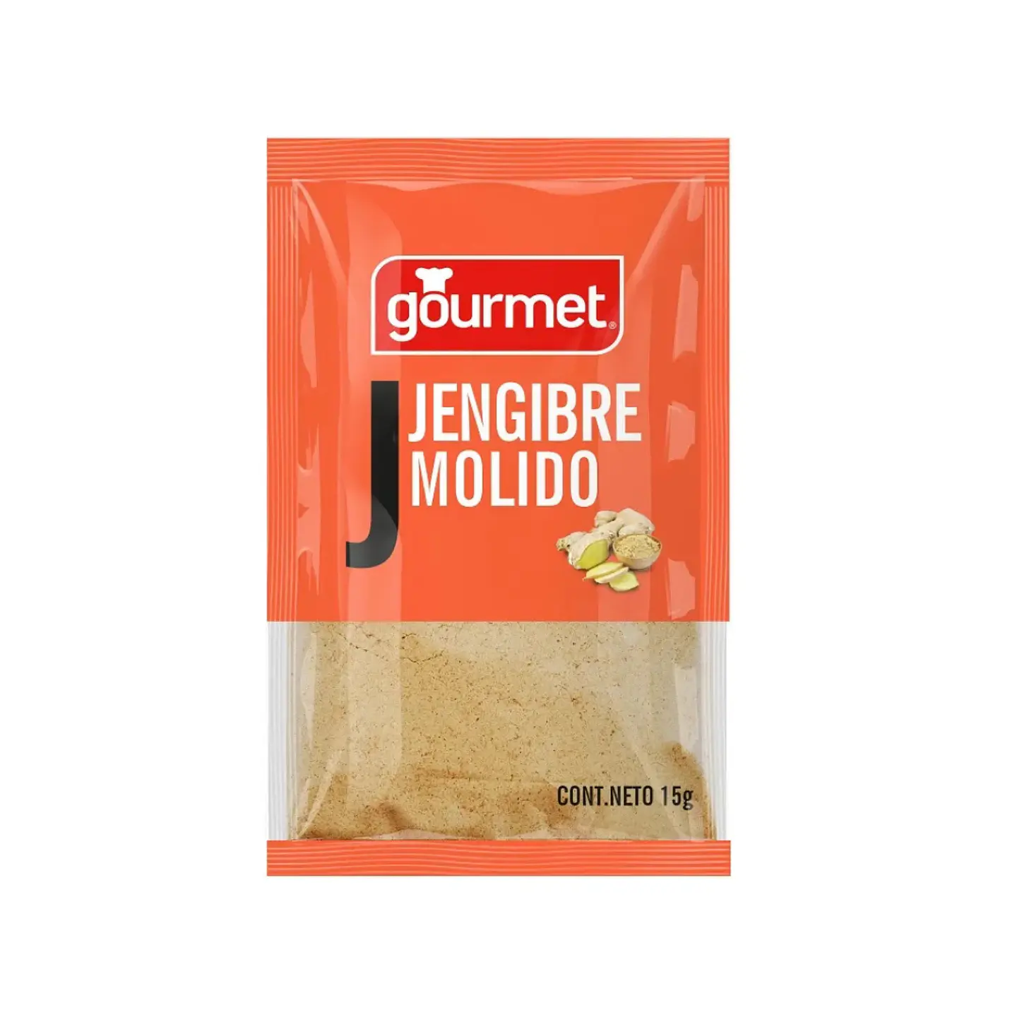 JENGIBRE MOLIDO 15G GOURMET 1