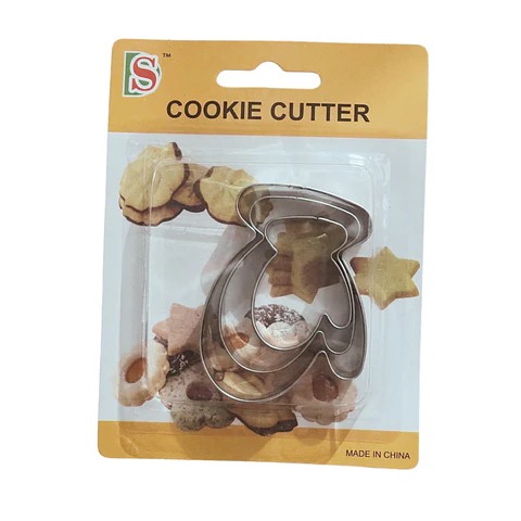 CORTADOR DE GALLETAS GUANTE 3PCS