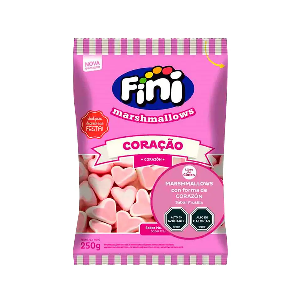 MARSHMALLOWS CORAZÓN FINI 250 G 1