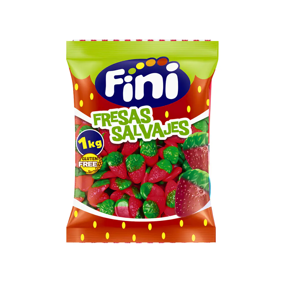 GOMITAS FRESAS SALVAJES CHICAS FINI 1 KG 1