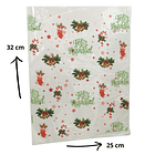 BOLSA CELOFAN PAN DE PASCUA AZUL 25X32  2