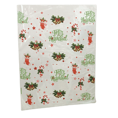 BOLSA CELOFAN PAN DE PASCUA AZUL 25X32 