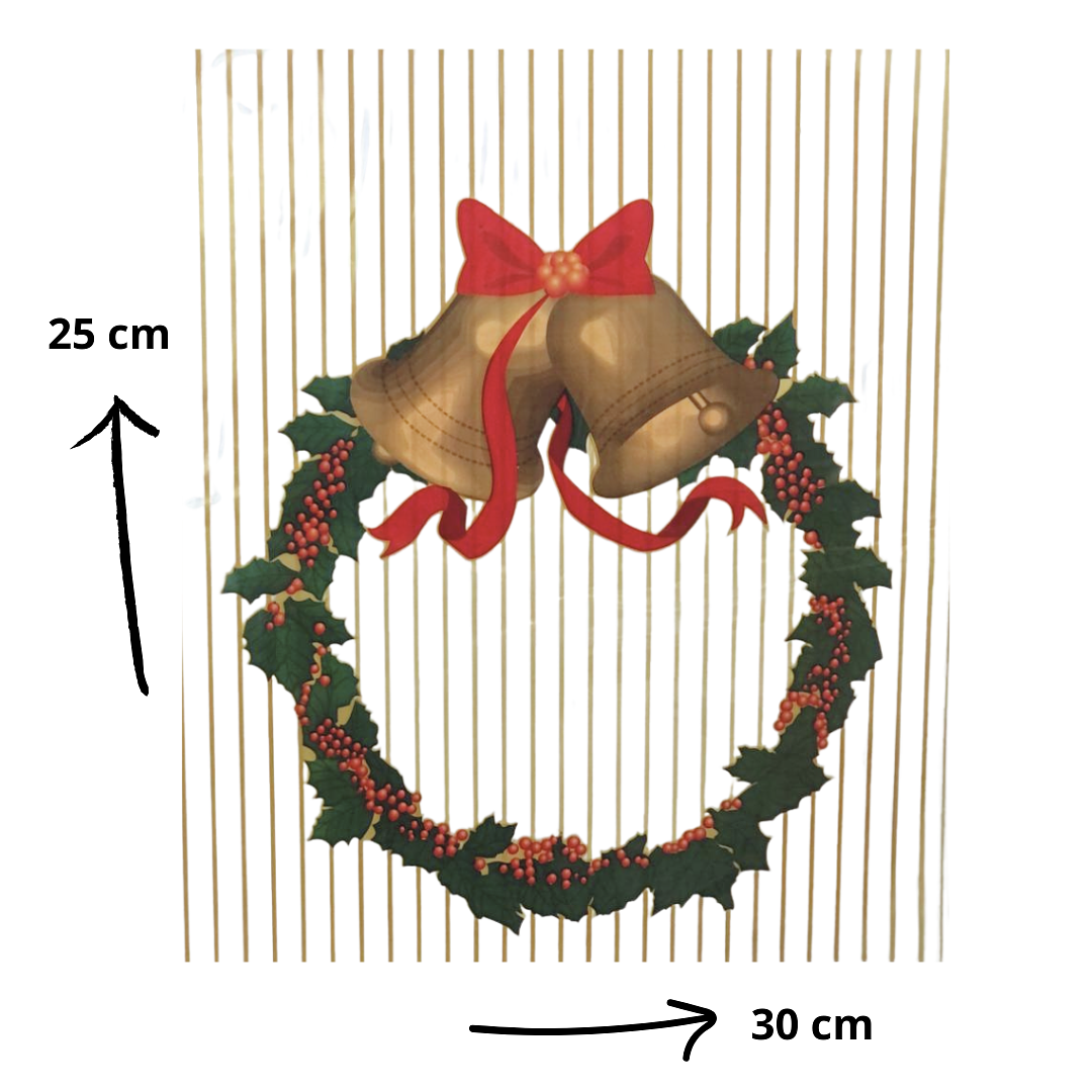 BOLSA CELOFAN PAN DE PASCUA 25X30 CM  2